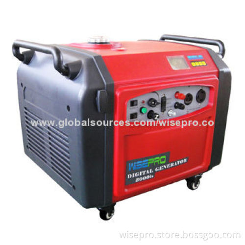 Portable gasoline inverter generator, 3000WNew